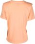 DKNY T-shirt met logo van stras Oranje - Thumbnail 2