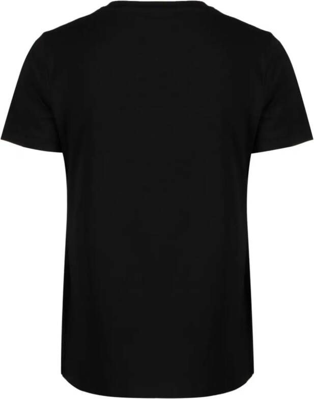 DKNY T-shirt met logo Zwart