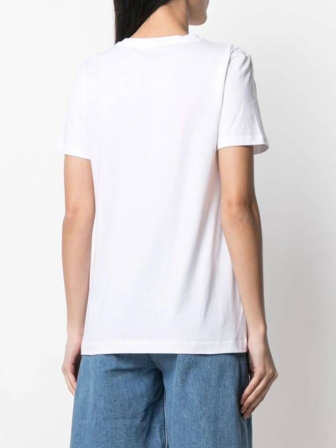 DKNY T-shirt met logoprint Wit