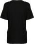 DKNY T-shirt van katoenmix Zwart - Thumbnail 2