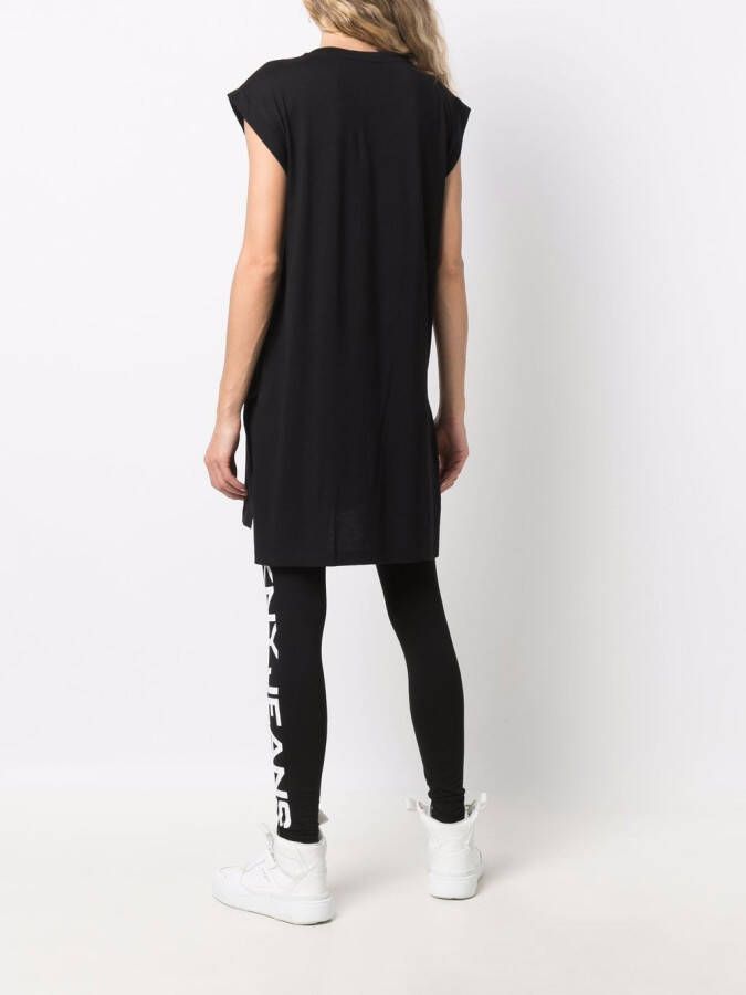 DKNY Top met logoprint Zwart