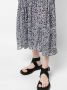 DKNY Maxi-jurk met bloemenprint Zwart - Thumbnail 5