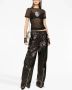 Dolce & Gabbana 1998 Madonna mesh T-shirt Zwart - Thumbnail 3
