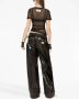 Dolce & Gabbana 1998 Madonna mesh T-shirt Zwart - Thumbnail 4