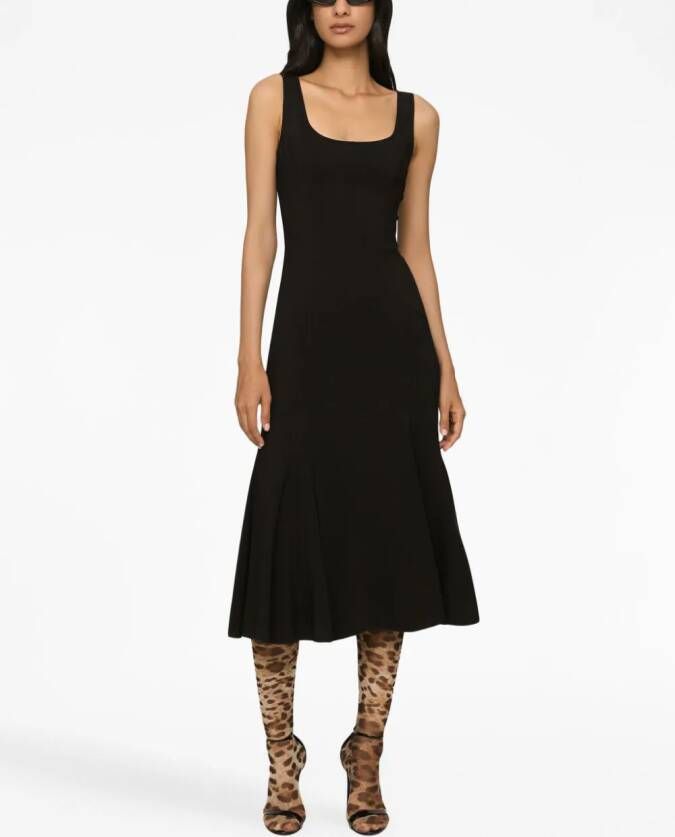 Dolce & Gabbana Mouwloze jurk Zwart