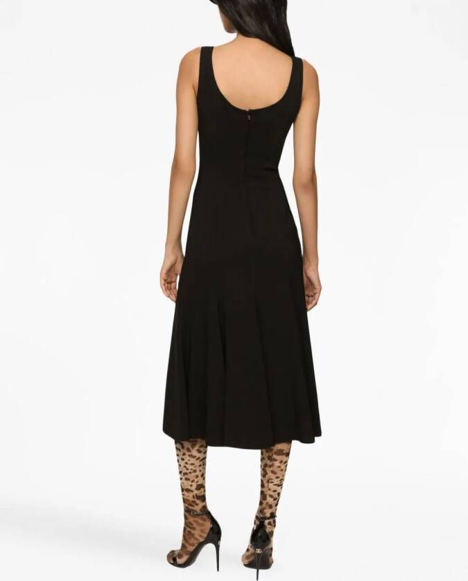 Dolce & Gabbana Mouwloze jurk Zwart