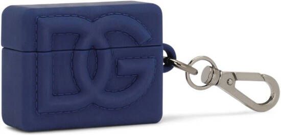 Dolce & Gabbana AirPods sleutelhanger Blauw
