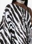 Dolce & Gabbana Mini-jurk met pailletten met zebraprint Zwart - Thumbnail 5