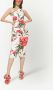 Dolce & Gabbana Asymmetrische midi-jurk Wit - Thumbnail 2