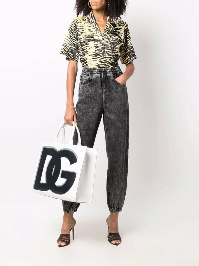 Dolce & Gabbana Beatrice medium shopper Wit