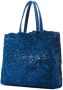 Dolce & Gabbana Grote Beatrice shopper met kant Blauw - Thumbnail 3