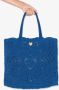 Dolce & Gabbana Grote Beatrice shopper met kant Blauw - Thumbnail 4