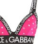 Dolce & Gabbana Bh verfraaid met pailletten Roze - Thumbnail 4