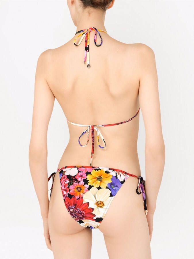Dolce & Gabbana Bikini met bloemenprint Wit
