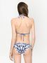 Dolce & Gabbana Triangel bikini met Majolica-print Wit - Thumbnail 4
