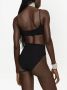 Dolce & Gabbana High waist bikini met DG-logo Zwart - Thumbnail 4