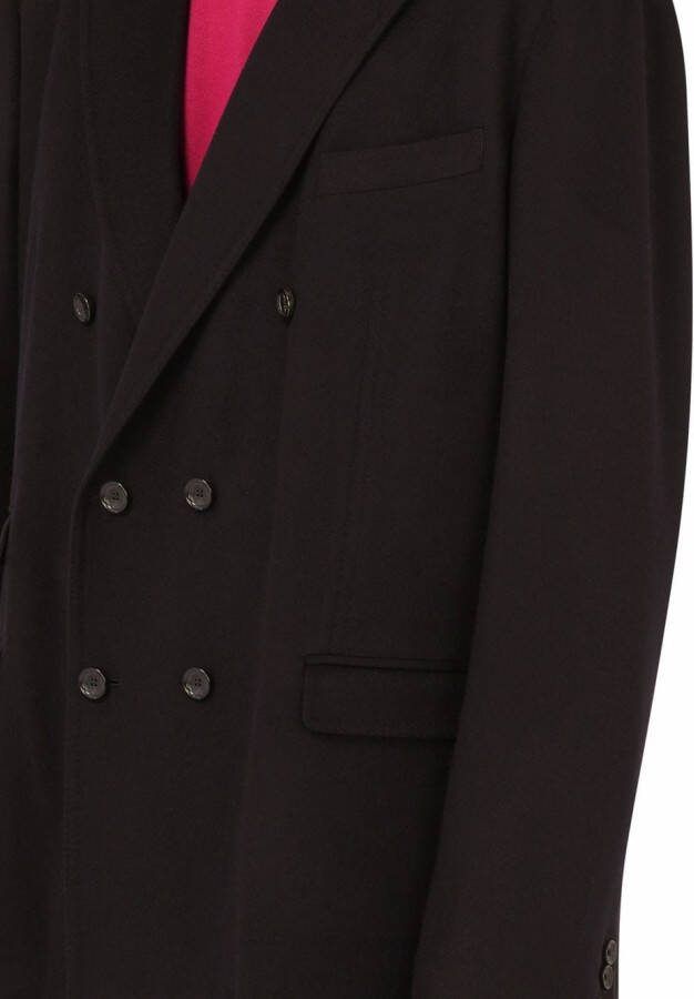 Dolce & Gabbana Blazer met dubbele rij knopen Blauw