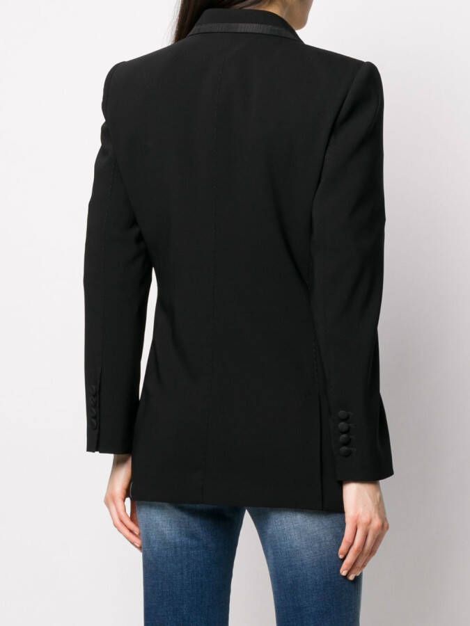 Dolce & Gabbana Blazer met dubbele rij knopen Zwart