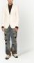 Dolce & Gabbana Blazer met enkele rij knopen en DG-logo jacquard Beige - Thumbnail 3