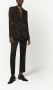 Dolce & Gabbana Turlington blazer met enkele rij knopen en bloemenjacquard Bruin - Thumbnail 3