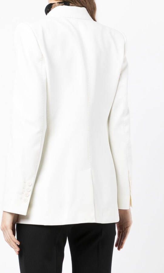 Dolce & Gabbana Turlington blazer met enkele rij knopen Wit