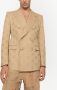 Dolce & Gabbana Blazer met jacquard Beige - Thumbnail 5
