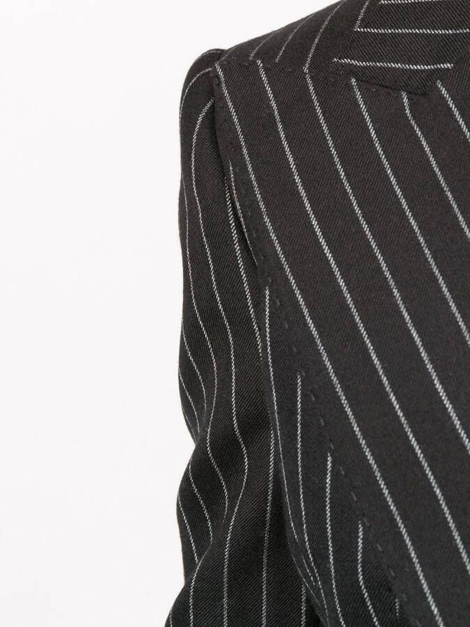 Dolce & Gabbana Blazer met krijtstreep Zwart