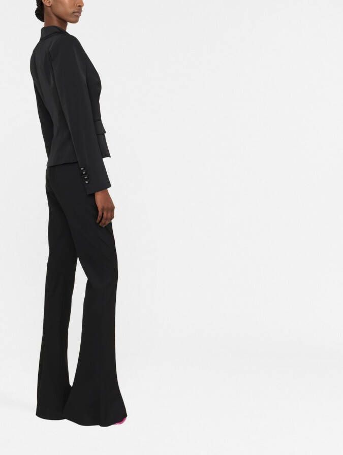 Dolce & Gabbana Blazer met logoplakkaat Zwart