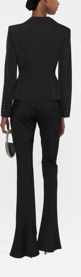 Dolce & Gabbana Blazer met logoplakkaat Zwart