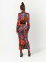 Dolce & Gabbana Blouse met bloemenprint Rood - Thumbnail 4