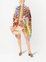 Dolce & Gabbana Twill blouse met print Blauw - Thumbnail 2