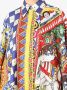 Dolce & Gabbana Twill blouse met print Blauw - Thumbnail 5