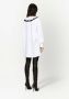 Dolce & Gabbana Popeline blouse met kanten vlakken Wit - Thumbnail 4