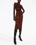 Dolce & Gabbana Blouse met kersenprint Zwart - Thumbnail 2