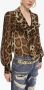 Dolce & Gabbana Blouse met luipaardprint Bruin - Thumbnail 5