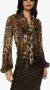 Dolce & Gabbana Blouse met luipaardprint Bruin - Thumbnail 5