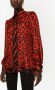 Dolce & Gabbana Blouse met luipaardprint Rood - Thumbnail 4