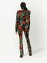 Dolce & Gabbana Blouse met roosprint Zwart - Thumbnail 4