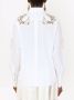 Dolce & Gabbana Blouse van popeline Wit - Thumbnail 4