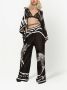Dolce & Gabbana Twill blouse met zebraprint Zwart - Thumbnail 2