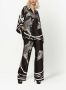 Dolce & Gabbana Twill blouse met zebraprint Zwart - Thumbnail 3