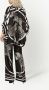Dolce & Gabbana Twill blouse met zebraprint Zwart - Thumbnail 4