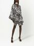 Dolce & Gabbana Twill blouse met zebraprint Zwart - Thumbnail 3