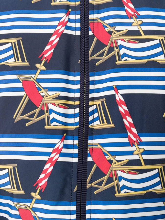 Dolce & Gabbana Bomberjack met print Blauw