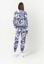 Dolce & Gabbana Sweater met Majolica-print en rits Blauw - Thumbnail 4