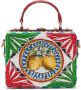 Dolce & Gabbana Dolce Box rieten tas met handgreep Rood - Thumbnail 2