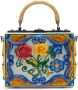 Dolce & Gabbana Dolce Box handgeverfde tas met handgreep Geel - Thumbnail 2
