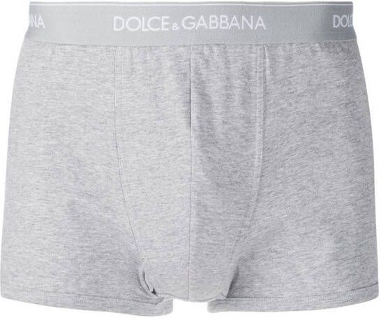 Dolce & Gabbana Boxershorts met logo Grijs