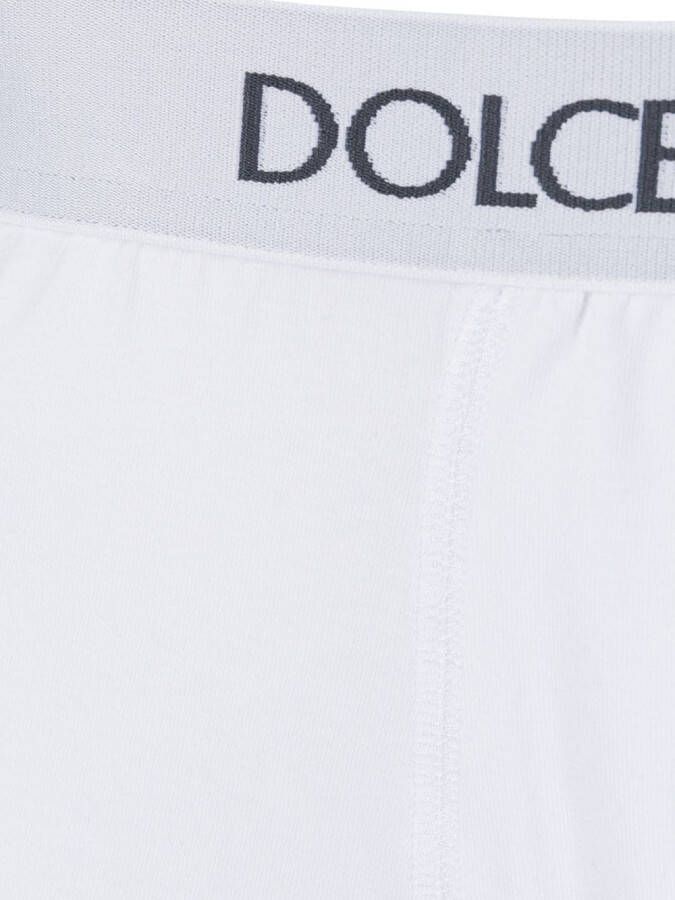 Dolce & Gabbana Boxershorts met logo Wit