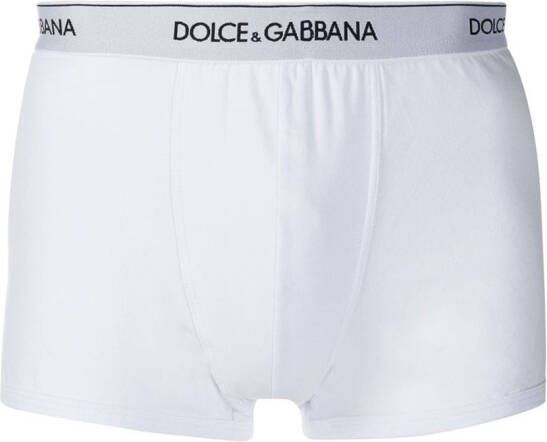 Dolce & Gabbana Boxershorts met logo Wit